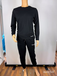 inselverliebt Basic Langarm Shirt - schwarz