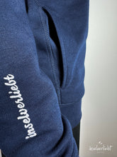 Lade das Bild in den Galerie-Viewer, inselverliebt Basic Hoodie - navy