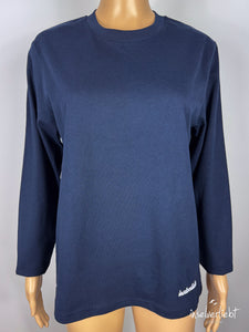 inselverliebt Basic Langarm Shirt in navy