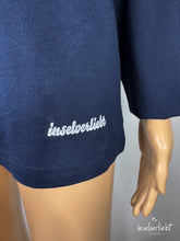 Lade das Bild in den Galerie-Viewer, inselverliebt Basic Langarm Shirt in navy