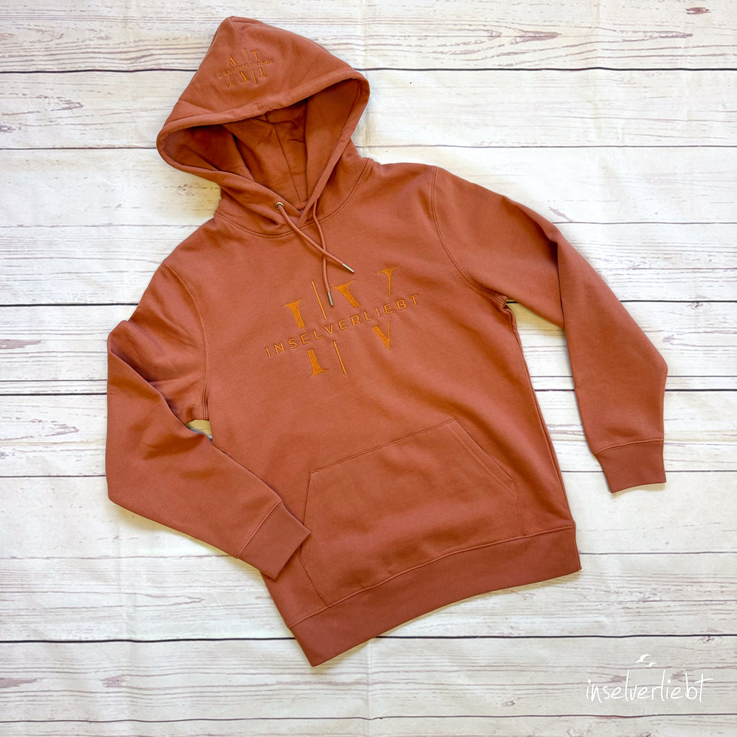 inselverliebt Hoodie - braun