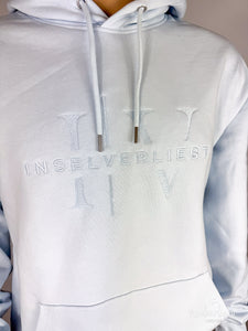 inselverliebt Hoodie - eisblau