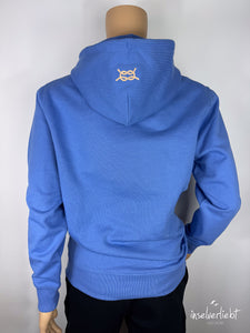 inselverliebt Hoodie "Seil" - blau