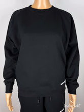 Lade das Bild in den Galerie-Viewer, inselverliebt Raglan Sweater in schwarz