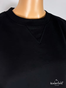 inselverliebt Raglan Sweater in schwarz