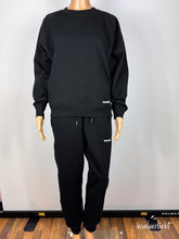 Lade das Bild in den Galerie-Viewer, inselverliebt Raglan Sweater - schwarz