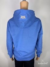 Lade das Bild in den Galerie-Viewer, inselverliebt Hoodie &quot;Seil&quot; in blau