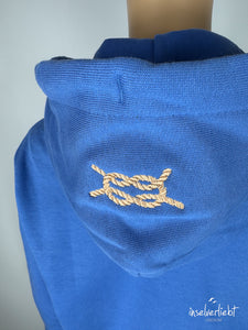 inselverliebt Hoodie "Seil" in blau