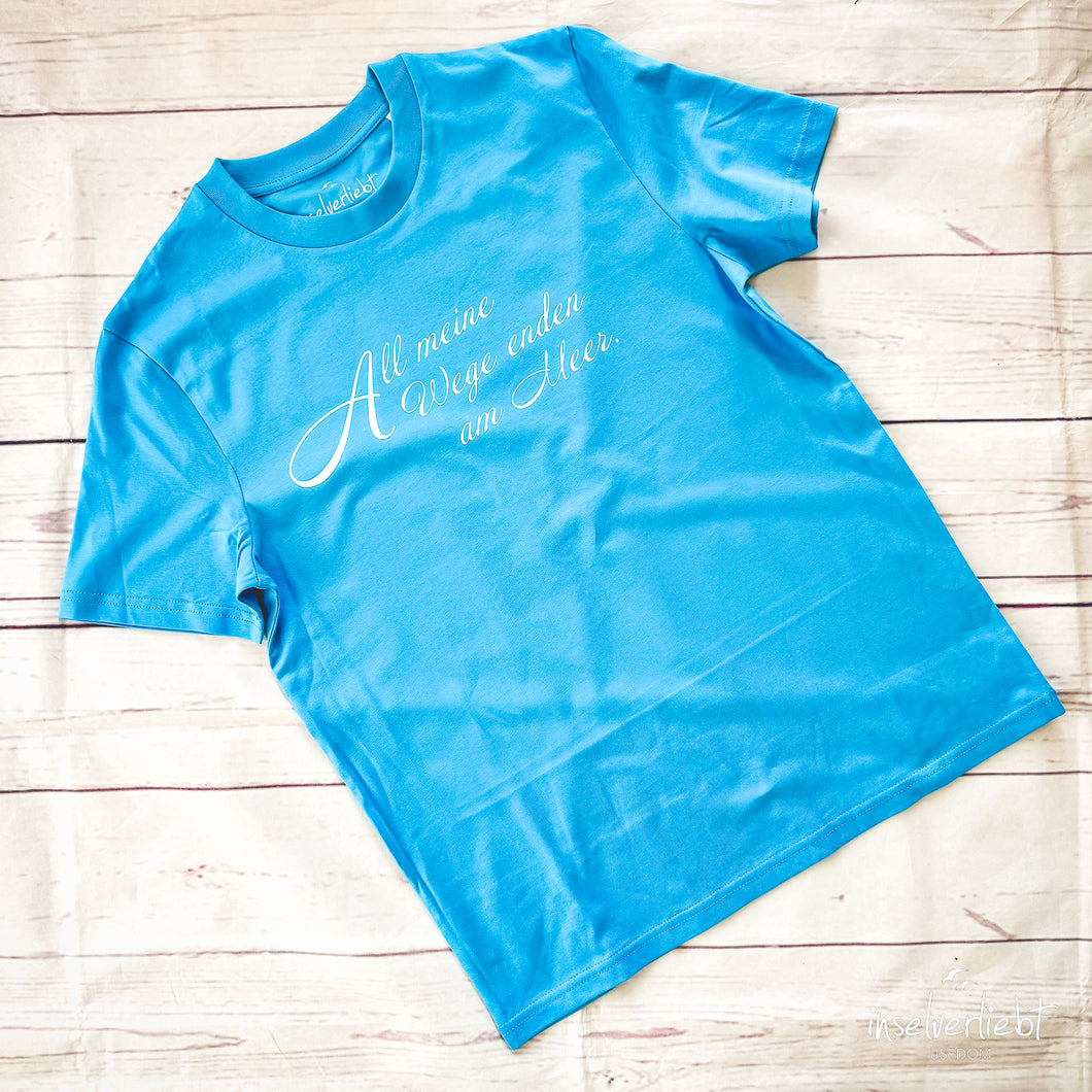 All meine Wege Shirt - hellblau