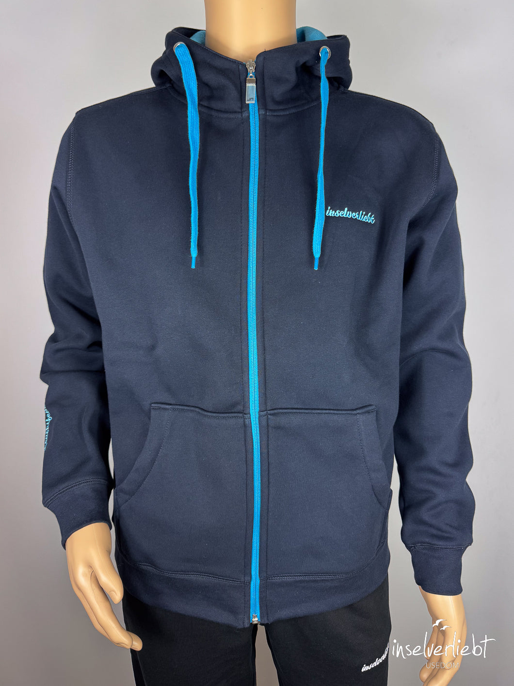 inselverliebt Sweatjacke Leuchtfeuer - Herren