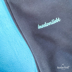 inselverliebt Sweatjacke Leuchtfeuer - navy