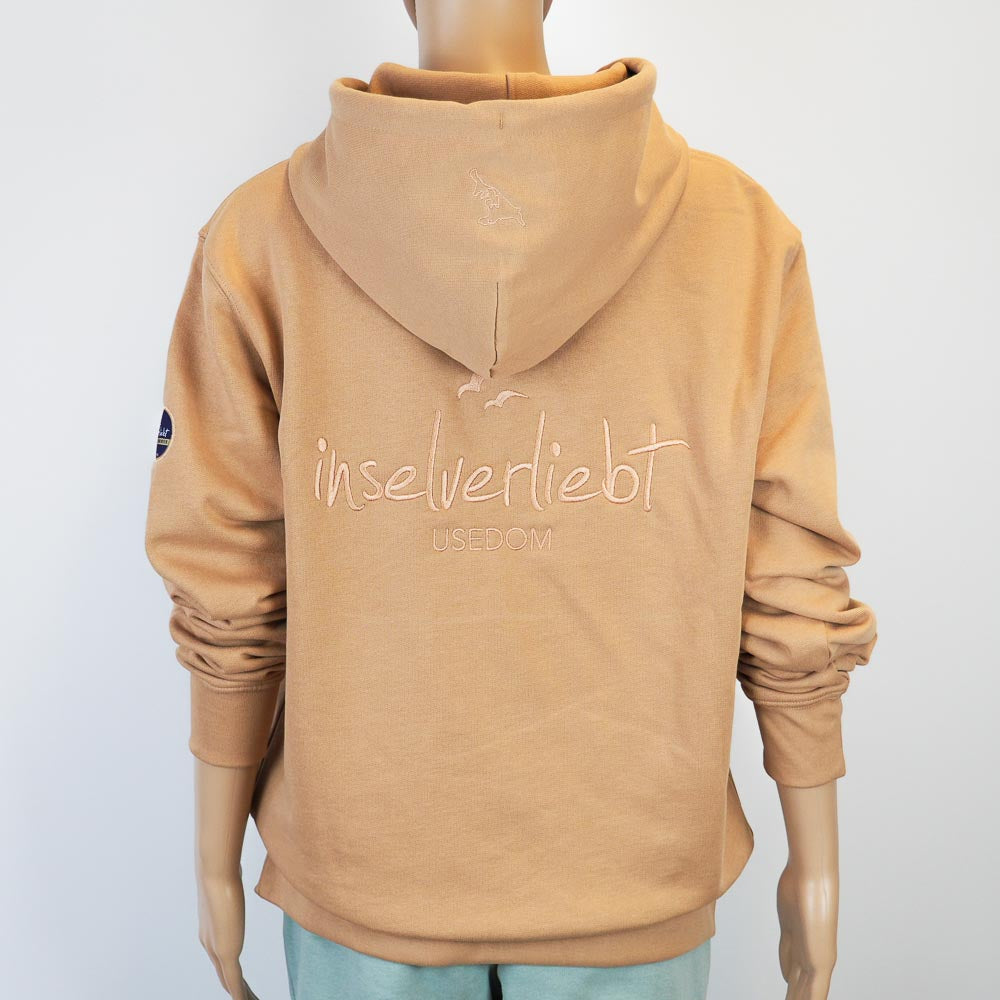 inselverliebt Hoodie - beige