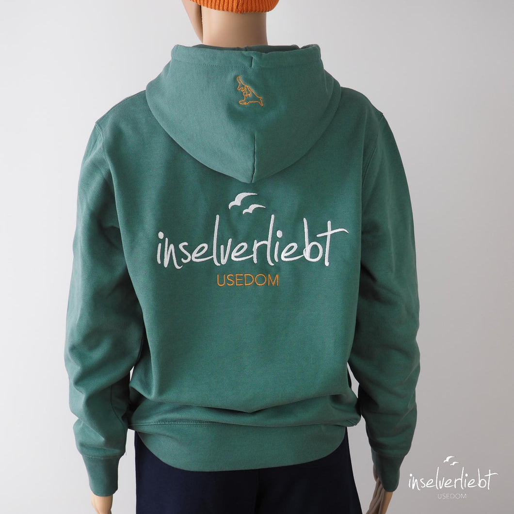 inselverliebt Hoodie - khaki