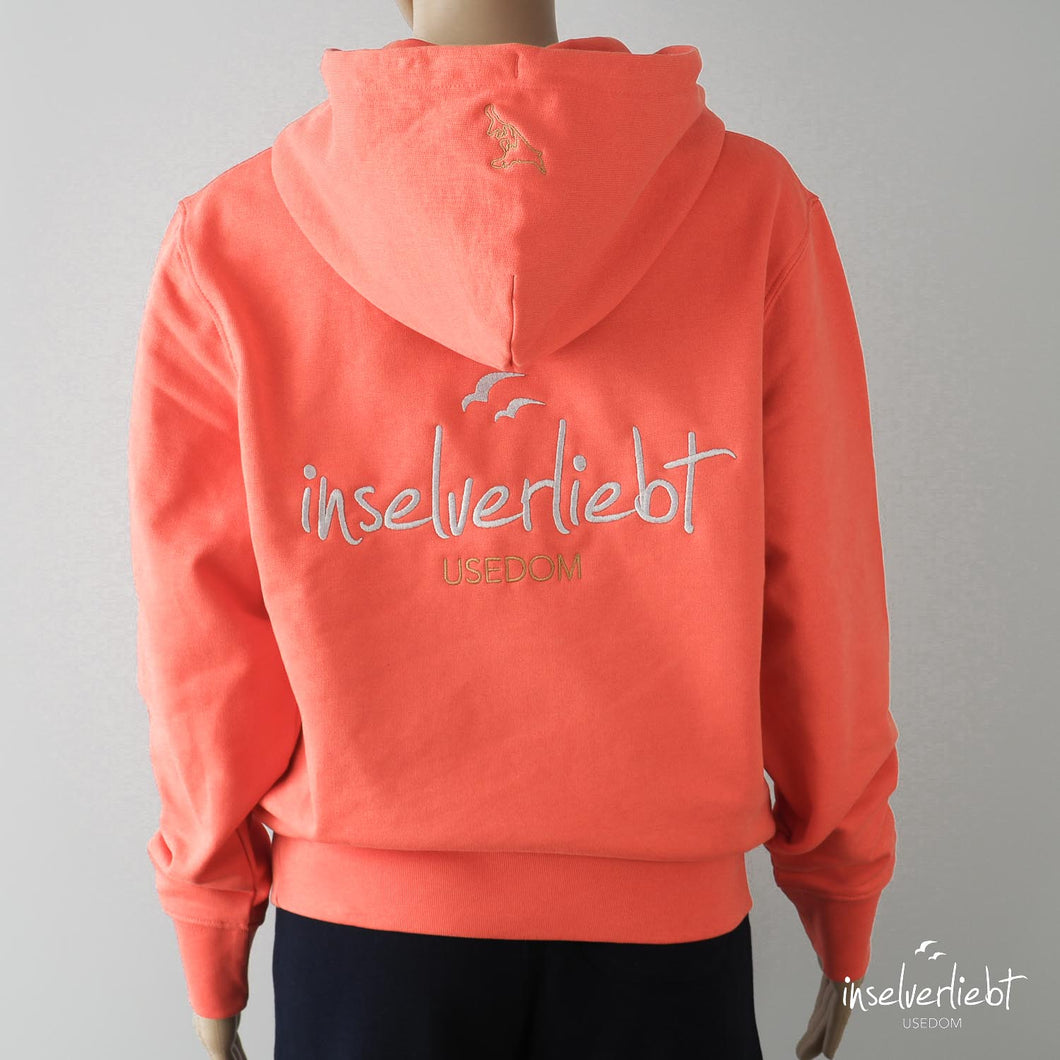 inselverliebt Hoodie - lachs