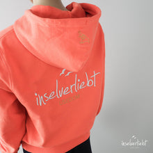 Lade das Bild in den Galerie-Viewer, inselverliebt Hoodie - lachs