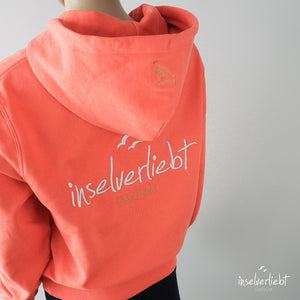 inselverliebt Hoodie - lachs