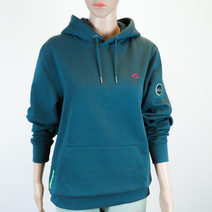 inselverliebt Neon Hoodie - petrol