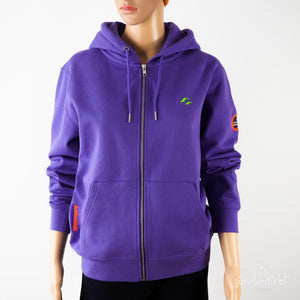 inselverliebt Neon Sweatjacke - lila