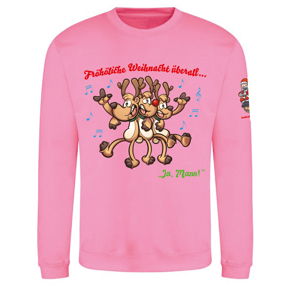 inselverliebt Weihnachts-Sweater 2024 - rosa