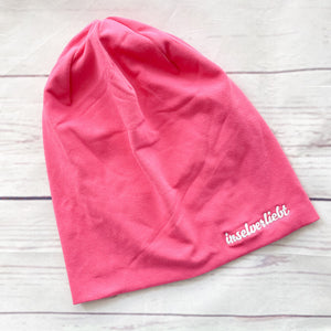 Leichtes inselverliebt Beanie - pink